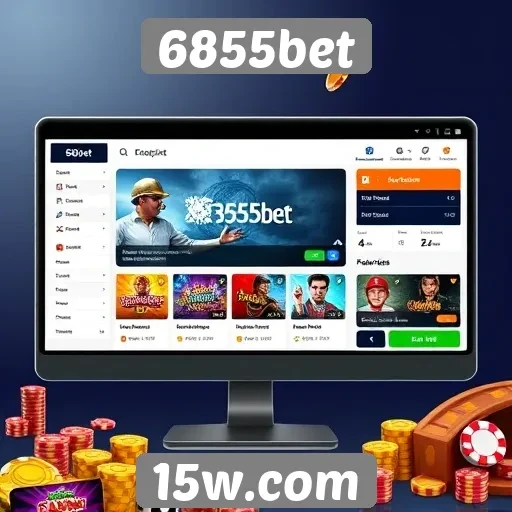 Interface do usuário do 6855bet é intuitiva e acessível
